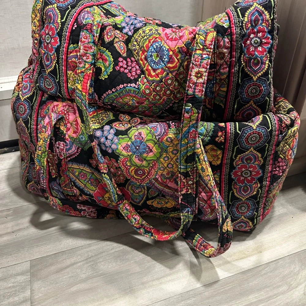 Floral Multicolor Garment Bag